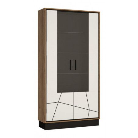  Witryny i Regały otwarte MEBLE WÓJCIK BROLO WITRYNA 2D TYP BROV02 Meble Wójcik - 1