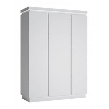  Szafy MEBLE WÓJCIK LYON BIAŁY SZAFA 3D LYOS102 Meble Wójcik - 1