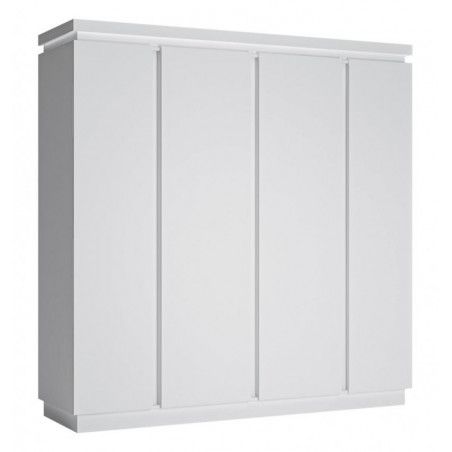  Szafy MEBLE WÓJCIK LYON BIAŁY SZAFA 4D LYOS103 Meble Wójcik - 1
