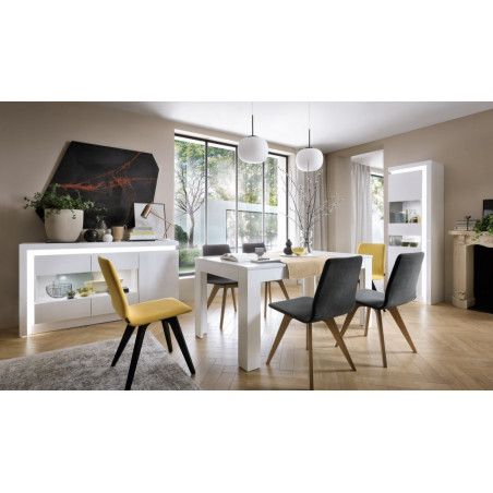  Komody MEBLE WÓJCIK LYON BIAŁY KOMODA 3D LYOK02 Meble Wójcik - 4