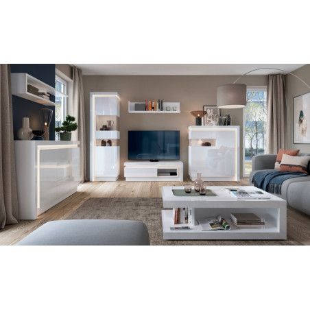  Komody MEBLE WÓJCIK LYON BIAŁY KOMODA 3D LYOK02 Meble Wójcik - 5