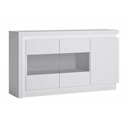  Komody MEBLE WÓJCIK LYON BIAŁY KOMODA 3D LYOK02 Meble Wójcik - 1