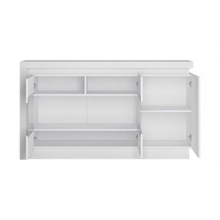  Komody MEBLE WÓJCIK LYON BIAŁY KOMODA 3D LYOK02 Meble Wójcik - 2