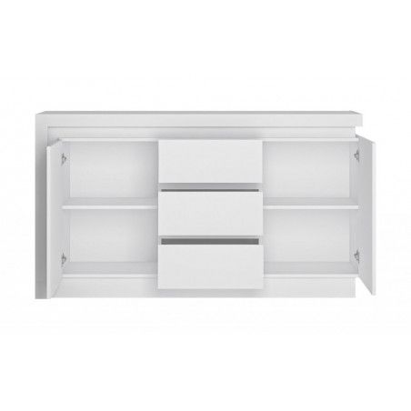  Komody MEBLE WÓJCIK LYON BIAŁY KOMODA 2D3S LYOK01 Meble Wójcik - 2