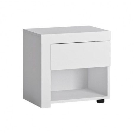  Szafki nocne MEBLE WÓJCIK LYON BIAŁY SZAFKA NOCNA 1S LYOK03L Meble Wójcik - 1
