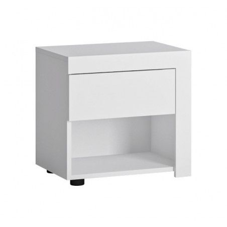  Szafki nocne MEBLE WÓJCIK LYON BIAŁY SZAFKA NOCNA 1S LYOK03P Meble Wójcik - 1