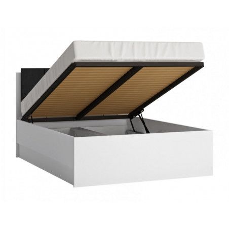  Łóżka MEBLE WÓJCIK LYON BIAŁY ŁÓŻKO LYOZ02 Meble Wójcik - 2
