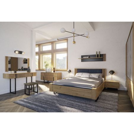 MEBIN GINTARO Stół Moka I 180 z wsadem dokładanym