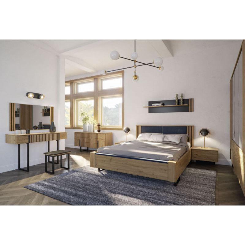 MEBIN GINTARO Stół Moka I 180 z wsadem dokładanym