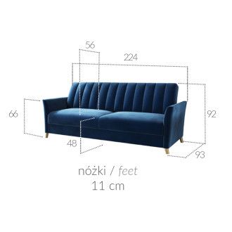  Kanapy COMFORTEO WERSALKA NADIA Comforteo - 4