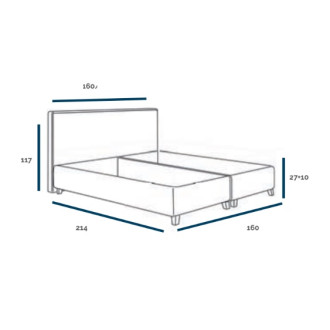  Łóżka COMFORTEO ŁÓŻKO LOGAN Comforteo - 4