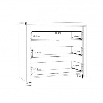  Meble Forte DALATE Meble Forte Komoda Meble Forte - 5