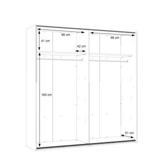  Meble Forte DALATE Meble Forte Szafa ubraniowa Meble Forte - 5