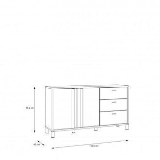  Meble Forte HAYATO Meble Forte Komoda L Meble Forte - 4