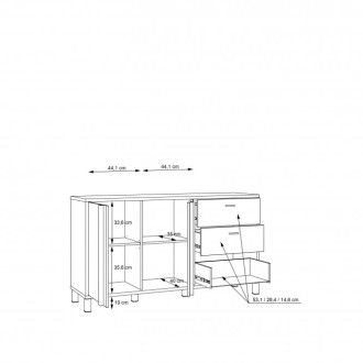  Meble Forte HAYATO Meble Forte Komoda L Meble Forte - 5