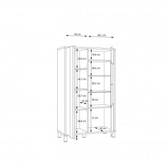  Meble Forte HAYATO Meble Forte Witryna P Meble Forte - 5