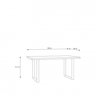  Meble Forte HAYATO Meble Forte Stół nierozkładany Meble Forte - 3