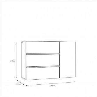  Meble Forte LENYBELARDO Meble Forte Komoda Meble Forte - 4