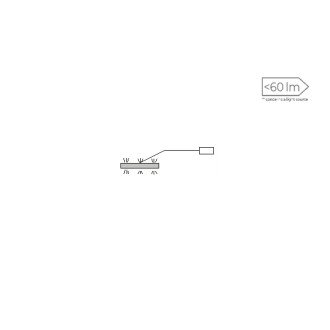  Meble Forte Oświetlenie LED 1-pkt biały ciepły Meble Forte 