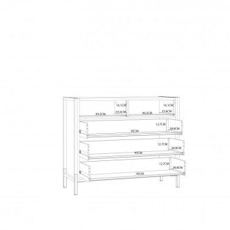  Meble Forte ORIENTAL TREE Meble Forte Komoda Meble Forte - 5