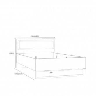  Meble Forte ORIENTAL TREE Meble Forte Łóżko Meble Forte - 3