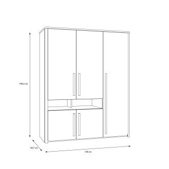  Meble Forte SURFINIO Meble Forte Szafa Meble Forte - 4