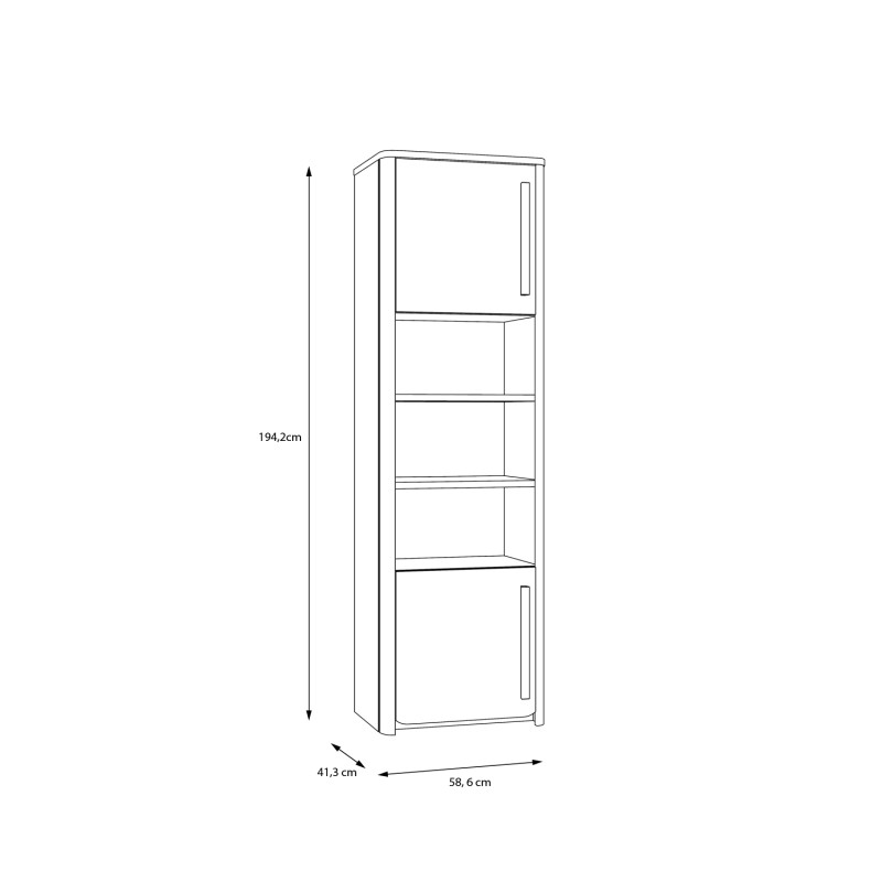  Meble Forte SURFINIO Meble Forte Regał Meble Forte - 4