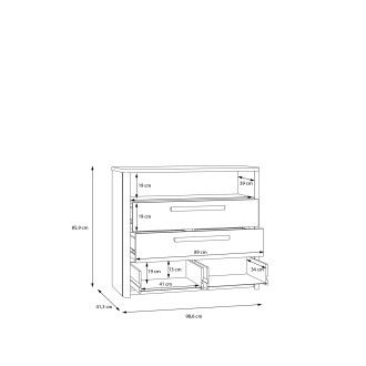  Meble Forte SURFINIO Meble Forte Komoda Meble Forte - 5