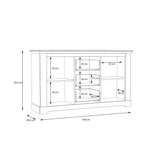  Meble Forte ILOPPA Meble Forte Komoda Meble Forte - 5