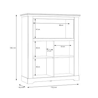  Meble Forte ILOPPA Meble Forte Komoda z barkiem Meble Forte - 5