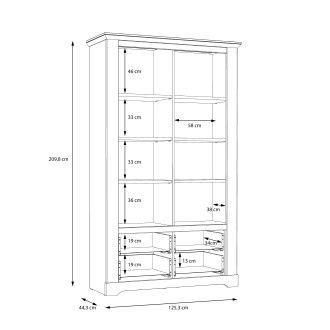  Meble Forte ILOPPA Meble Forte Witryna L/P Meble Forte - 6
