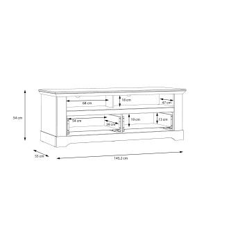  Meble Forte ILOPPA Meble Forte Szafka RTV Meble Forte - 5