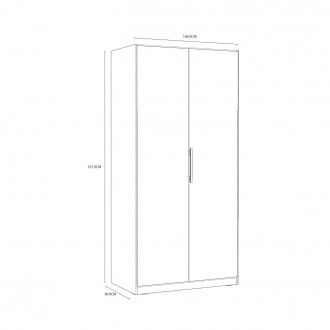  Meble Forte CADIXO Meble Forte Szafa ubraniowa Meble Forte - 3