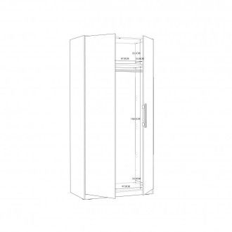 Meble Forte CADIXO Meble Forte Szafa ubraniowa Meble Forte - 4