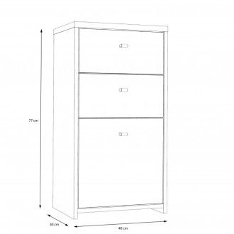  Komody Meble Forte Komoda BEST CHEST SQNK211-C804 Meble Forte - 5