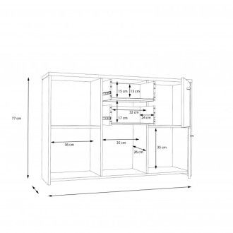  Komody Meble Forte Komoda BEST CHEST SQNK233-C804 Meble Forte - 5