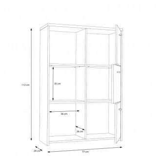  Komody Meble Forte Komoda BEST CHEST SQNK321-C804 Meble Forte - 5
