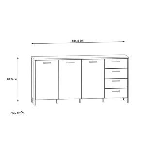  Komody Meble Forte Komoda KUSK243 Meble Forte - 4