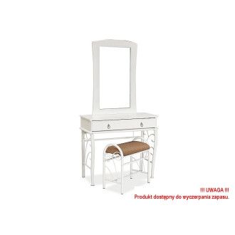  toaletki TOALETKA 1102 BIAŁO-BIAŁA 1102BB Meble Signal - 1