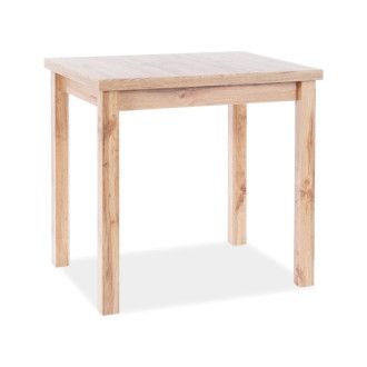  stoły STÓŁ ADAM DĄB WOTAN 90x65 ADAMDW90 Meble Signal - 1