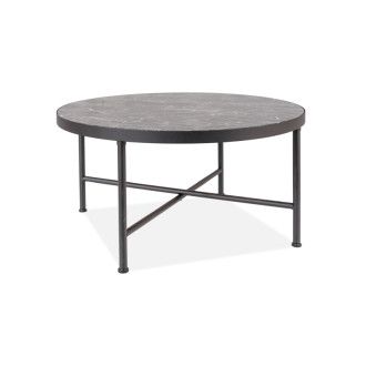  ławy ŁAWA AMULET MARMUR/CZARNY FI 80 AMULETMACZ Meble Signal - 1