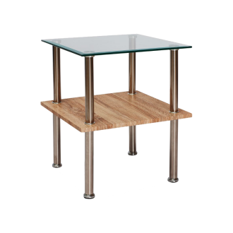  ławy ŁAWA ANA TRANSP./CHROM 50x50x55 ANA Meble Signal - 1