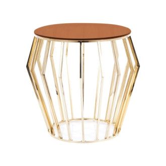  ławy ŁAWA ARIANA B SZKŁO DYMIONE BURSZTYNOWE/ZŁOTY FI 50 ARIANABCTZL Meble Signal - 1