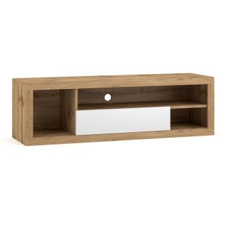  szafki TV SZAFKA RTV ARTE DĄB WOTAN / BIAŁY MAT ARTERTVDWBM Meble Signal - 1