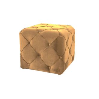  pufy PUF AVIVA K VELVET CURRY BLUVEL 68/ WENGE AVIVAKV68W Meble Signal - 1