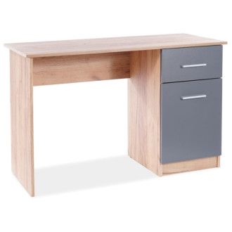  biurka BIURKO B-002 DĄB WOTAN / ANTRACYT B002DWAT Meble Signal - 1