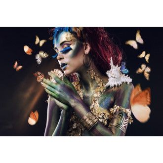  obrazy OBRAZ BUTTERFLY 120X80 BUTTERFLY120 Meble Signal - 1