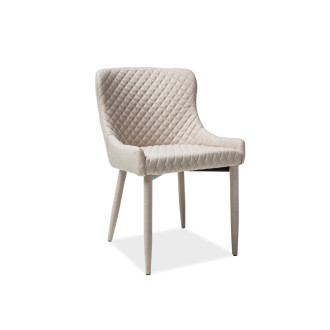 KRZESŁO COLIN BEŻ TAP.61 COLINBE