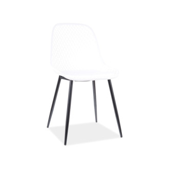 KRZESŁO CORRAL A CZARNY STELAŻ / BIAŁY CORRALACB