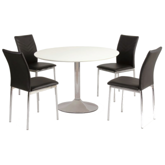  STÓŁ FLAVIO BIAŁY LAKIER 90X90 FLAVIO Meble Signal 